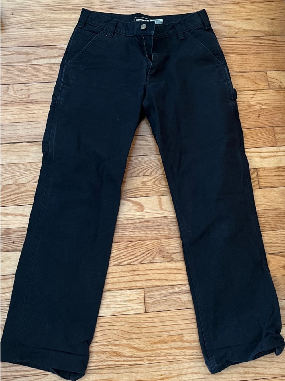 Carhartt Men’s Black Relaxed Fit Work Pants 29x30